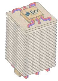 Illustration of heatsink