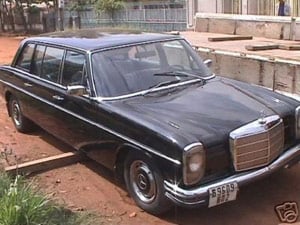 Pol Pot's Mercedes as seen on eBay