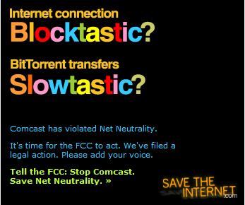 SaveTheInternet's Fake Comcast Ad 