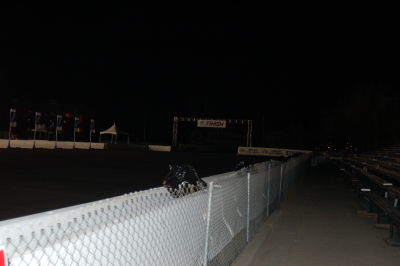 Shot of the finish line 