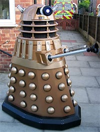 A photo of Simon Morrell's Dalek