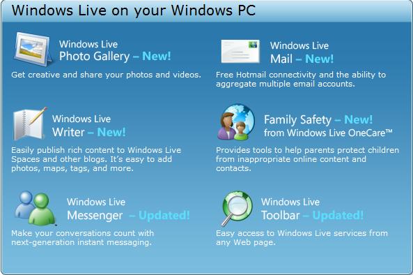 Windows Live On Your PC