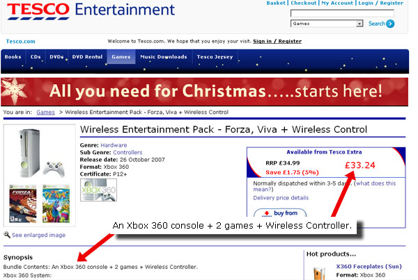 Tesco hot sale xbox 360