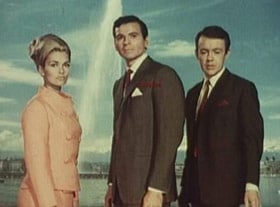 Alexandra Bastedo, Stuart Damon and William Gaunt