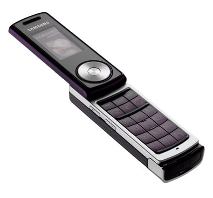 Samsung F210 music mobile phone