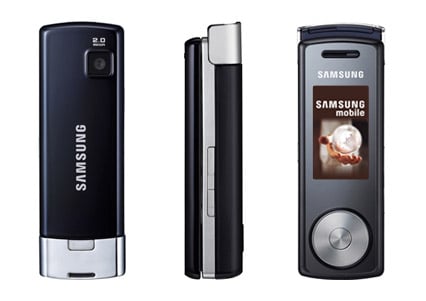 Samsung F210 music mobile phone