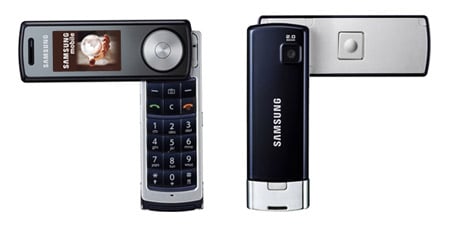 Samsung F210 music mobile phone