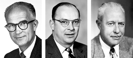 Shockley, Bardeen and Brattain