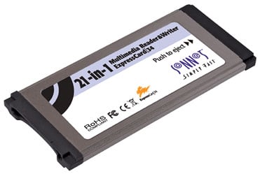 Sonnet 21-in-1 ExpressCard