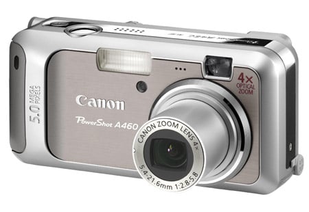 Canon PowerShot A460 digital camera