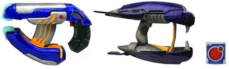 Halo 3 plasma weapons from Jasman Toys