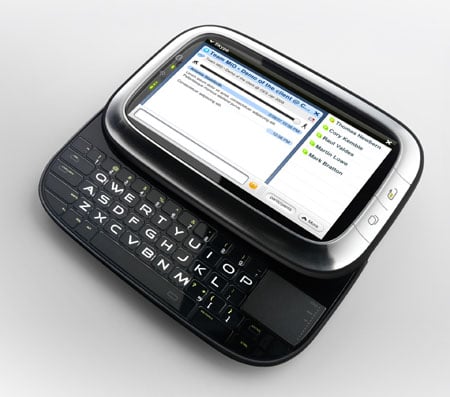 Intel Mobile Internet Device running Skype