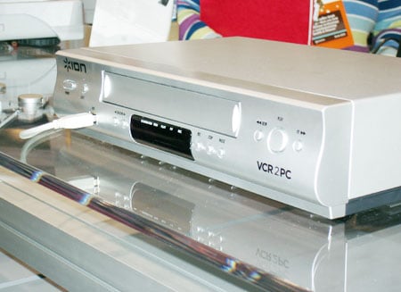 Ion readies USB-connected VHS player • The Register