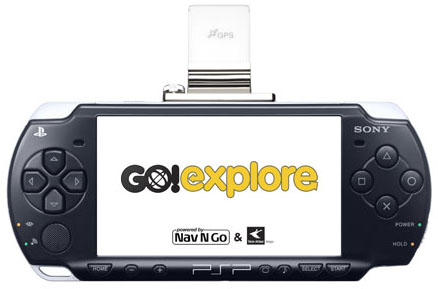  SONY PSP Go! Explore + Ricevitore GPS