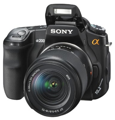 Sony Alpha 200 digital SLR • The Register