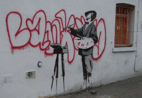 Banksy's Portobello Road artwork