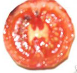 Batman logo seen in tomato