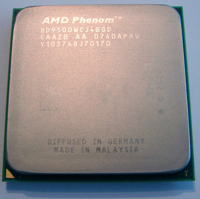 Как разогнать процессор amd phenom x4 9500