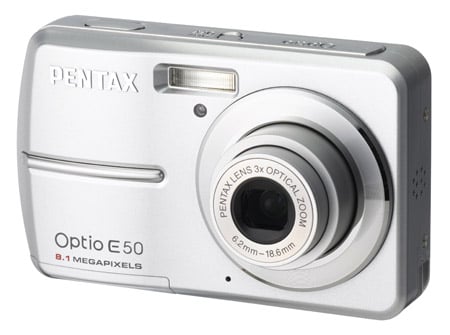 Pentax Optio E50 compact camera