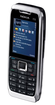 Nokia E51 smartphone