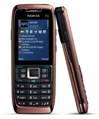 Nokia E51 smartphone