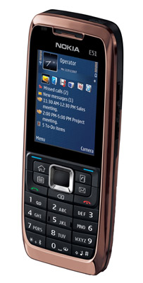 Nokia E51 smartphone