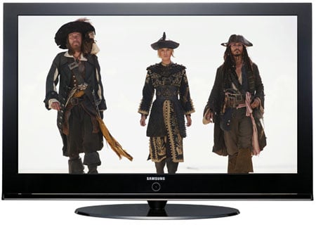 Samsung PS42Q97HDX - Pirates of the Carribean photo courtesy Disney Home Entertainment