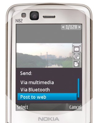 Nokia N82 blogposting