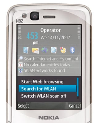 Nokia N82 WLAN