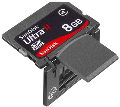 SanDisk 8GB Ultra II SDHC Plus