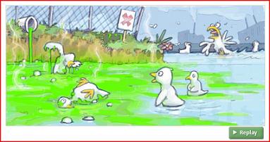 Ducks in a toxic swamp 