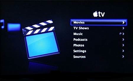 Apple TV UI Take One