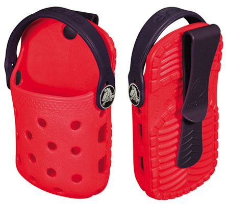Crocs trendy 'o-dial' handset holder 