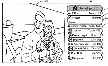 Apple TV PVR patent