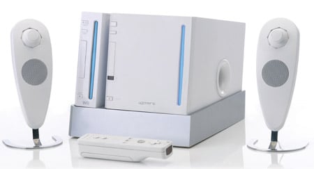 Wii 2.1 speaker system