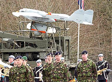 The British Army says farewell to Phoenix