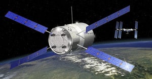 Artist's impression of the ATV approaching the ISS. Pic: ESA