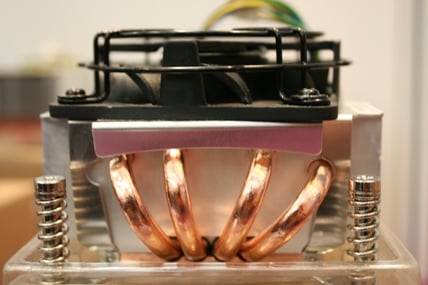 Close of heatsink