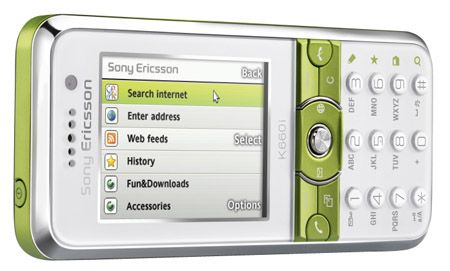 Sony Ericsson K660i mobile phone