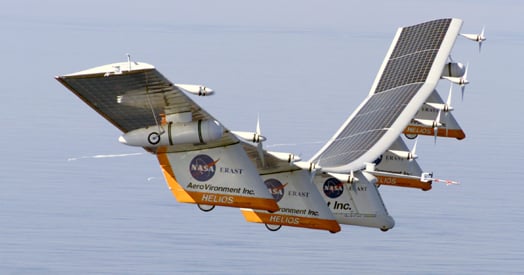 NASA's Helios solar wingship before its 2003 prang