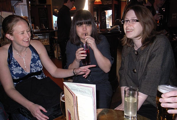 Tracey Cooper, Kelly Fiveash and Sarah Bee