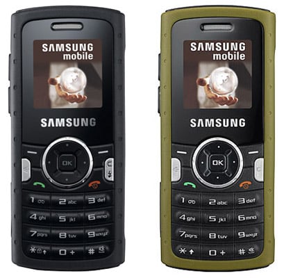 Samsung M110 "Solid" tough phone