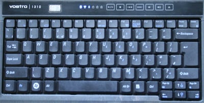 Dell Vostro keyboard layout