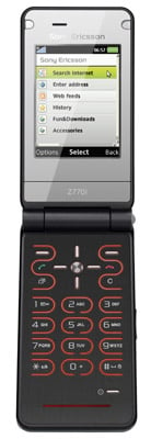 Sony Ericsson Z770i mobile phone