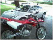 Picture of SoBe's dirt bike