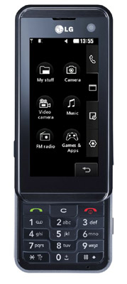 LG KF700 sliderphone