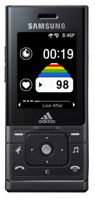 Samsung Adidas F110 miCoach sliderphone