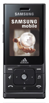 Samsung Adidas F110 miCoach sliderphone