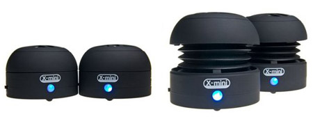 XM-I X-Minimax capsule travel speakers
