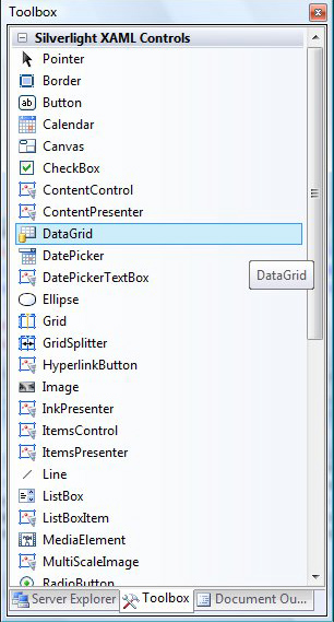 The Silverlight Toolbox